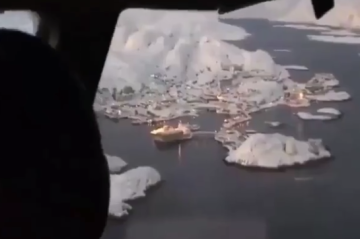 Nəhəng buzlaqlar arasında 14 hava limanı -