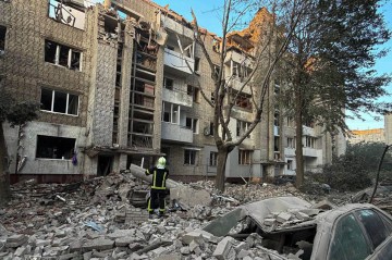 Ukrayna üçün ağır gecə - Video - Fotolar