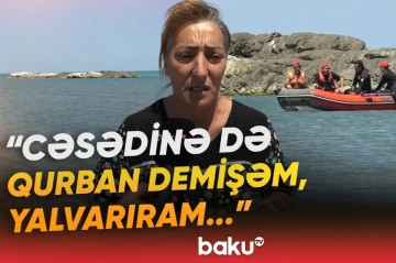 Семья утонувшего в море Эльгюна обратилась с отчаянным призывом - ВИДЕО