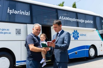 Səyyar "ASAN xidmət" Laçında –
