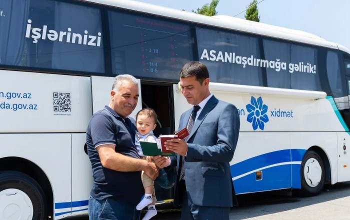 Səyyar "ASAN xidmət" Laçında –