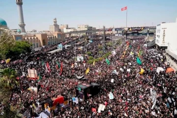 В Ираке в церемониях прощания с Хаменеи участвовали более 10 млн человек