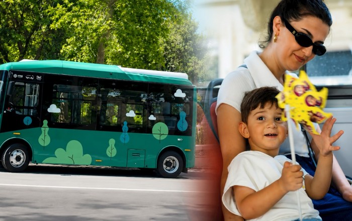 Bakıda bu avtobuslar pulsuz oldu -
