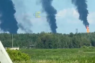 Ukrayna sərhədindən 2 min kilometr uzaqda yerləşən neft emalı zavoduna dron zərbəsi -