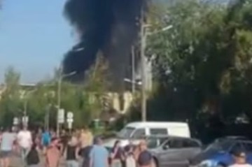 Rusiyanın zenit raket istehsalı zavodu belə vuruldu –