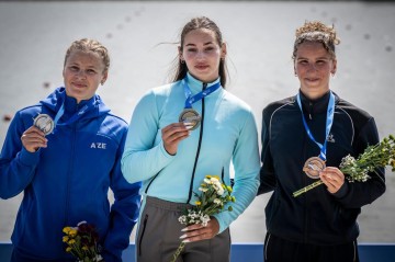 Kanoeçimiz Avropa ikincisi olub - Fotolar