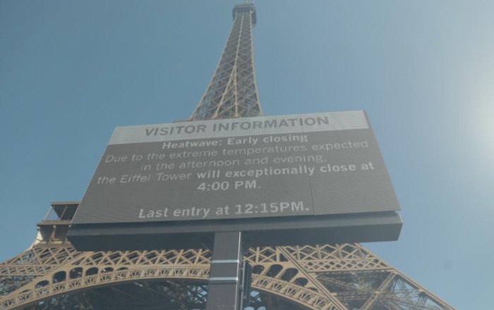 Parisin simvolu da istiyə tab gətirmədi