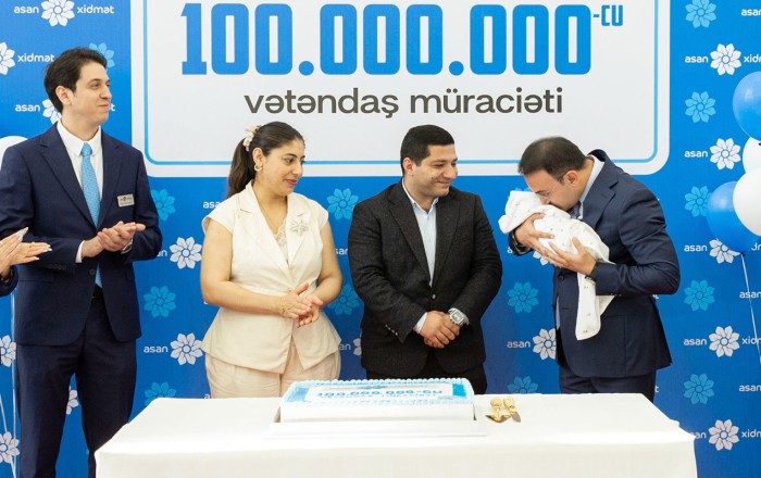 “ASAN xidmət”ə 100 milyonuncu müraciət qeydə alındı - Fotolar