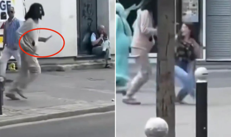 “Allah əmr etdi” deyib üç qadını bıçaqladı - Video