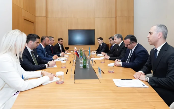 Vilayət Eyvazov Şuşada slovakiyalı həmkarı ilə görüşüb -