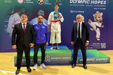 “Birlik” Karate Klubunun üzvləri “Olimpiya Ümidləri” beynəlxalq turnirində uğurla çıxış etdi -