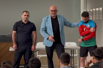 “Ən ağır yükünüz olimpiya dünya çempionları olsun!” - Firdovsi Umudovdan güləşçilərə dəstək+Video