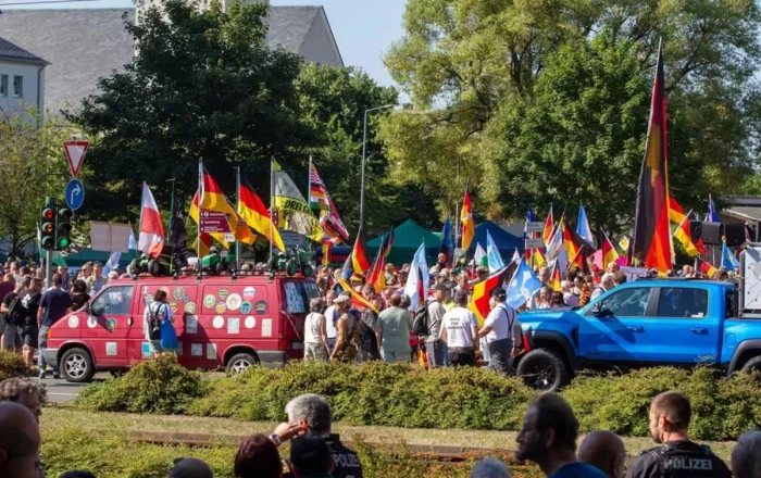 Almaniyada etirazlar -