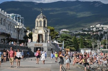 Crimea’s Yevpatoria hit by complete blackout