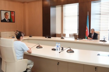 Anar Əliyev Qəbələdə vətəndaşları qəbul etdi - Fotolar