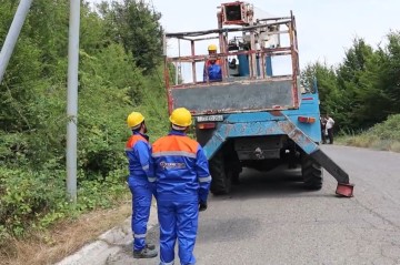 “Azərişıq” Ağdərənin elektrik təsərrüfatını yenidən qurur -