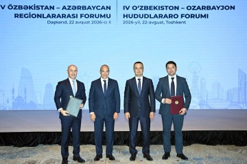 Azərbaycan və Özbəkistan arasında yeni sənədlər imzalandı -