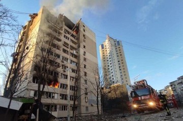 Powerful explosion reported in Kropyvnytskyi