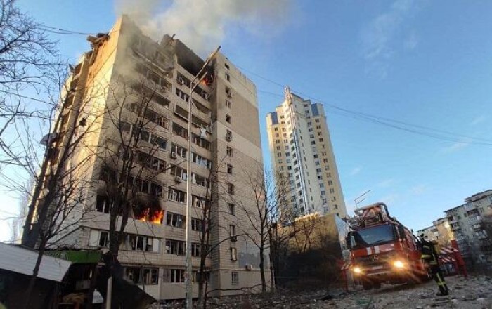Powerful explosion reported in Kropyvnytskyi