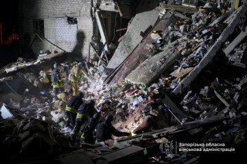 В Запорожье произошла ракетная атака: 5 погибших, 20 раненых