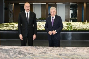 Aliyev tours Uzbekistan’s 'New Tashkent' project