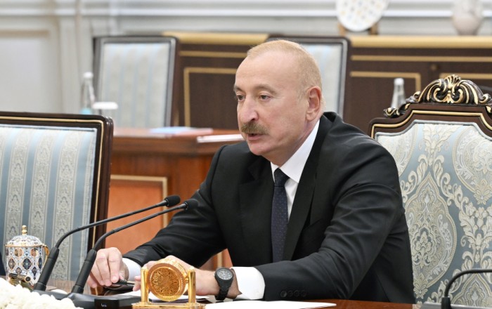 President Ilham Aliyev: Today, Uzbekistan is a state with great international authority