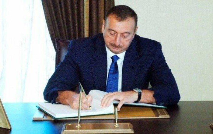 İlham Əliyev bu sazişi təsdiqlədi