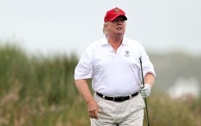Armed man arrested near Trump Golf Club in California