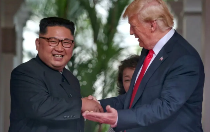 Tramp Kim Çen Inla yenidən görüşmək istəyir