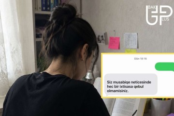 610 bal topladı, universitetə qəbul olmadı
