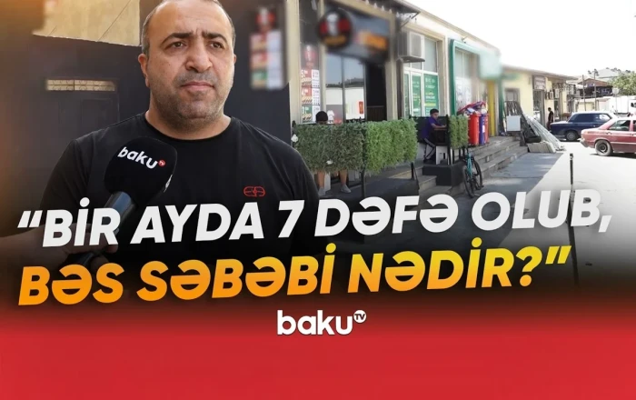 Mehdiabad sakinlərinin işıq problemi: Kabel niyə yanır? - VİDEO