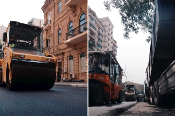 Bakının 30 yol sahəsində təmir işləri yekunlaşdırıldı -