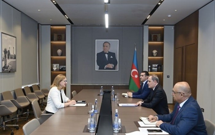 Bayramov meets Estonia's new Ambassador