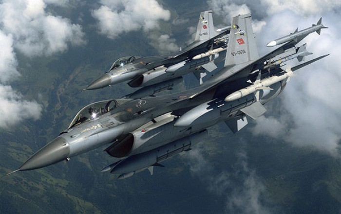 В Турции разбился F-16