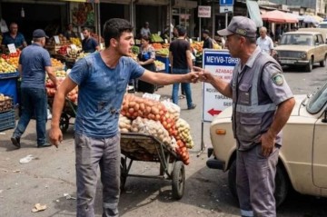 Şəmkir bazarında insident -