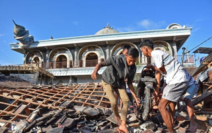Another 6.8-magnitude quake hits Indonesia