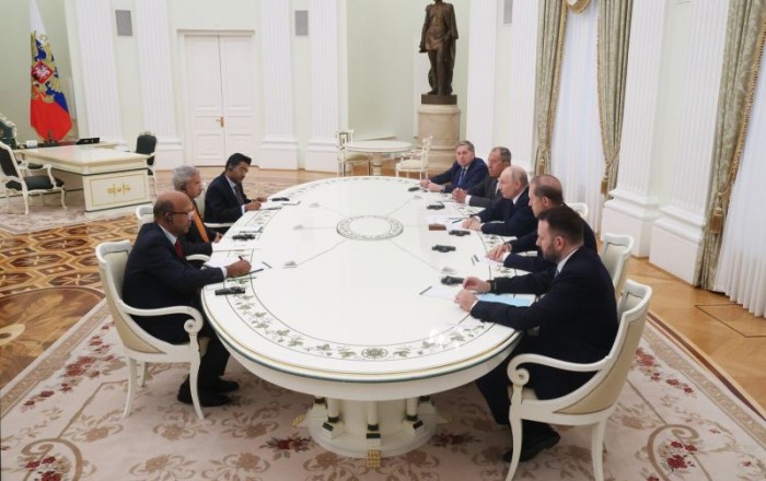 Путин принял в Кремле главу МИД Индии Джайшанкара