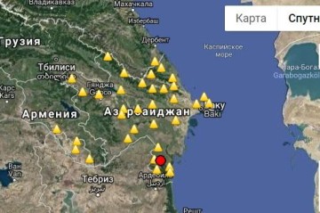 Землетрясение в Азербайджане