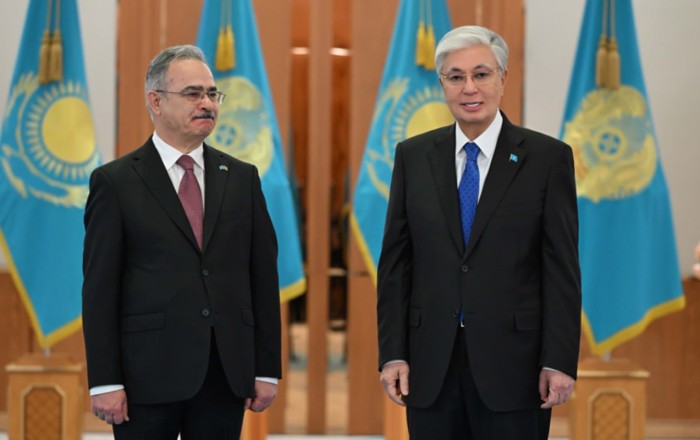 Azərbaycan səfiri etimadnaməsini Qazaxıstan Prezidentinə təqdim etdi - Fotolar