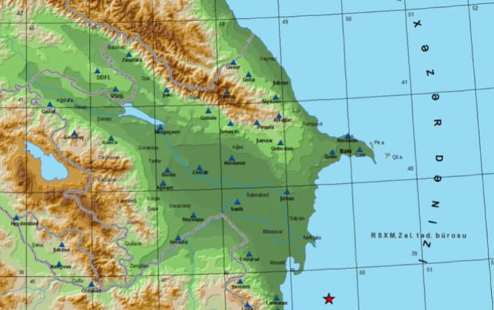 3.3M quake jolts Caspian Sea
