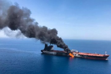 Oil tanker struck by unknown projectile off Oman: UKMTO