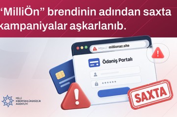 Saxta ödəniş səhifələri yaradılıb -