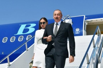 Ильхам Алиев отправился в Кыргызстан