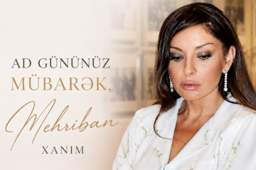 Alyona Əliyeva Mehriban Əliyevanı təbrik etdi