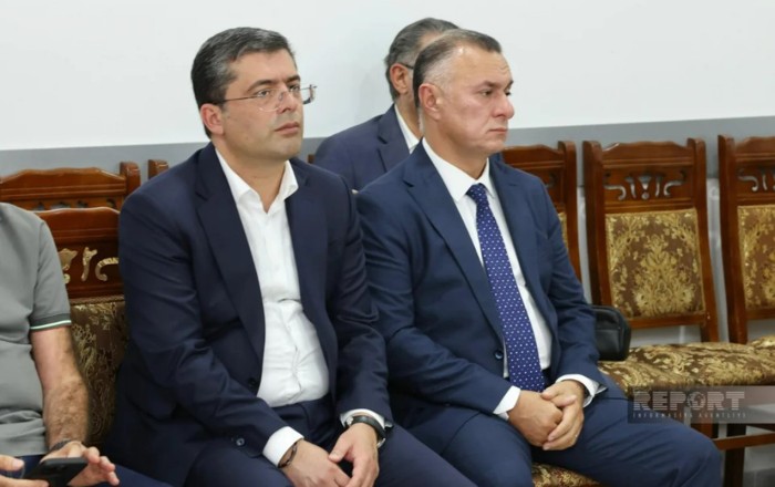 Səhiyyə naziri Nurani ilə vida mərasimində - Fotolar