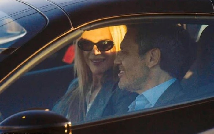 Nikol Kidman yeni sevgilisi ilə 340 min dollarlıq "Ferrari"də -