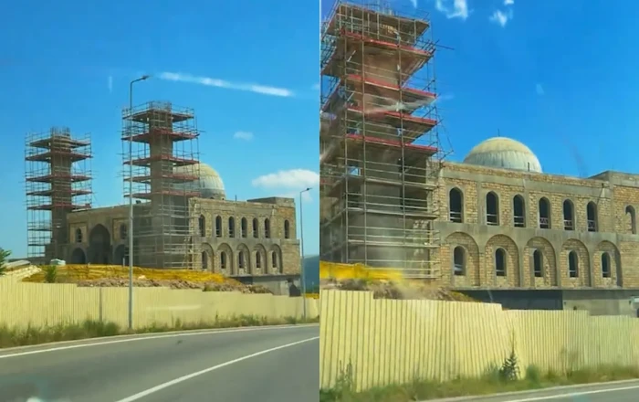 Laçında regionun ən böyük məscidlərindən biri inşa olunur: DETALLAR - VİDEO