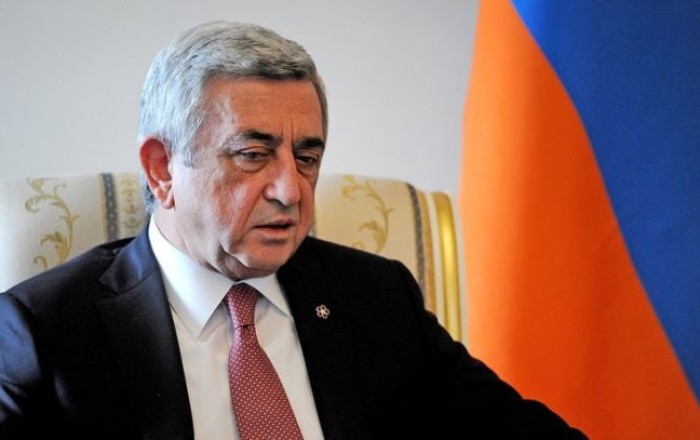 Serzh Sargsyan banned from leaving Armenia