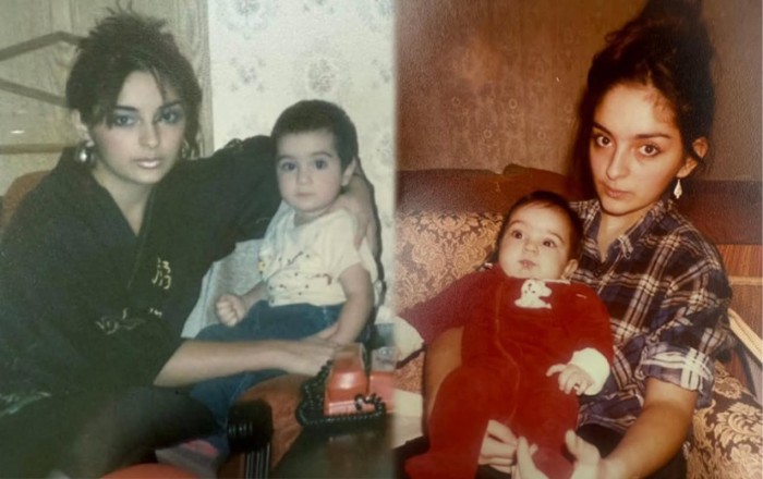 Leyla və Arzu Əliyevalar analarını belə təbrik etdi -