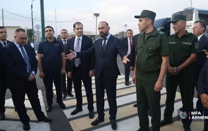 Armenian officials visit Margara crossing on Turkiye border